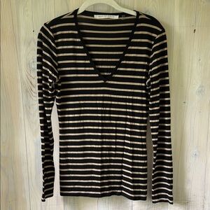 Max Studio Striped Top Size S